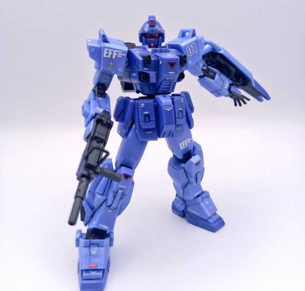 Hguc ブルーディスティニー1号機 Exam メタリックグロスインジェクション 青けりゃだいたい好き