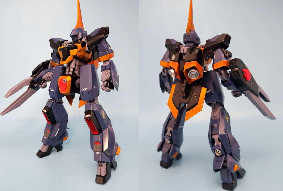 ＨＧ アクア・バーザム ティターンズ仕様 | 青けりゃだいたい好き