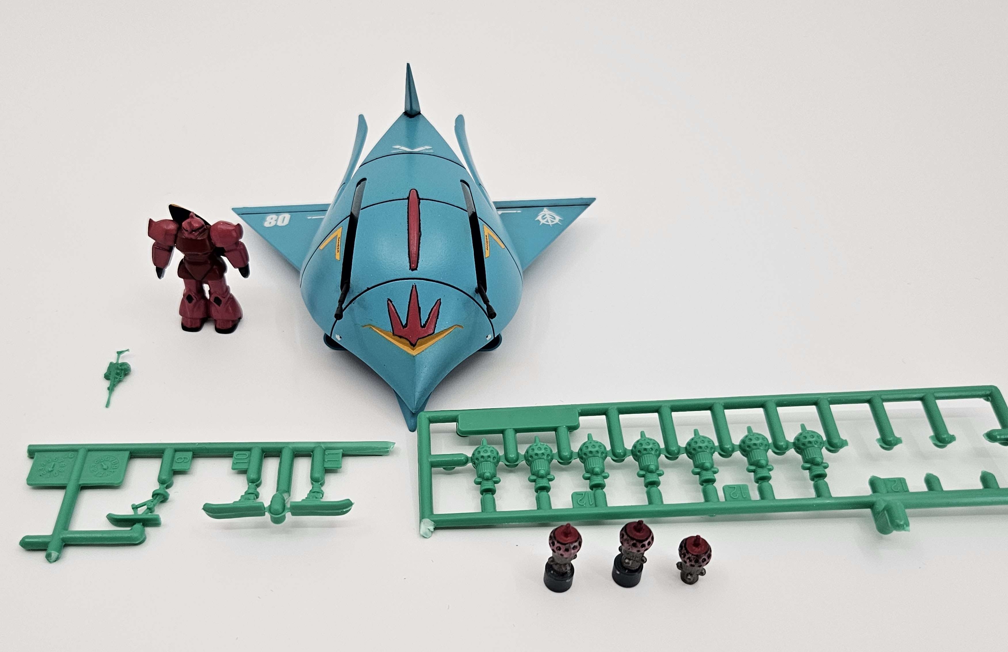 旧キット】1/550 ララァスン専用モビルアーマー | 青けりゃ