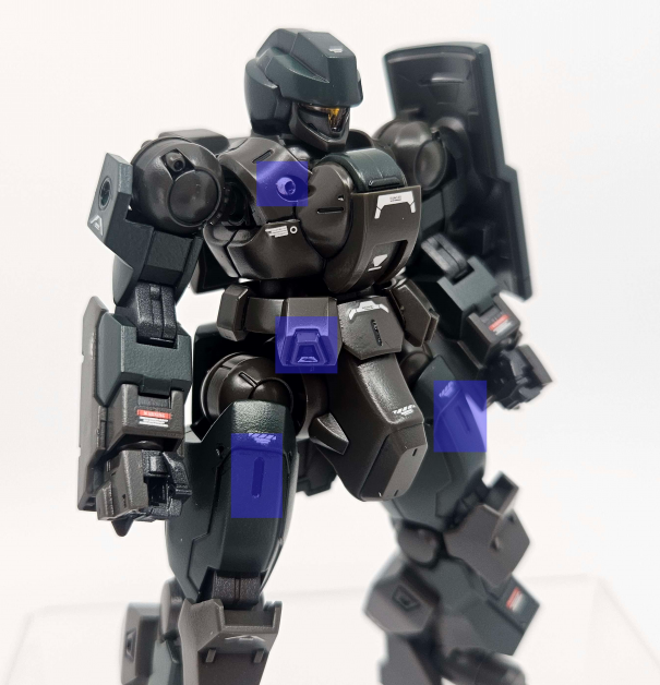 HG デミギャリソン ハイングラ デスルター 3点セット HG デスルター | 青けりゃだいたい好き