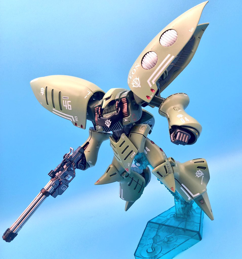 Hguc キュベレイ ジオンカラー 青けりゃだいたい好き