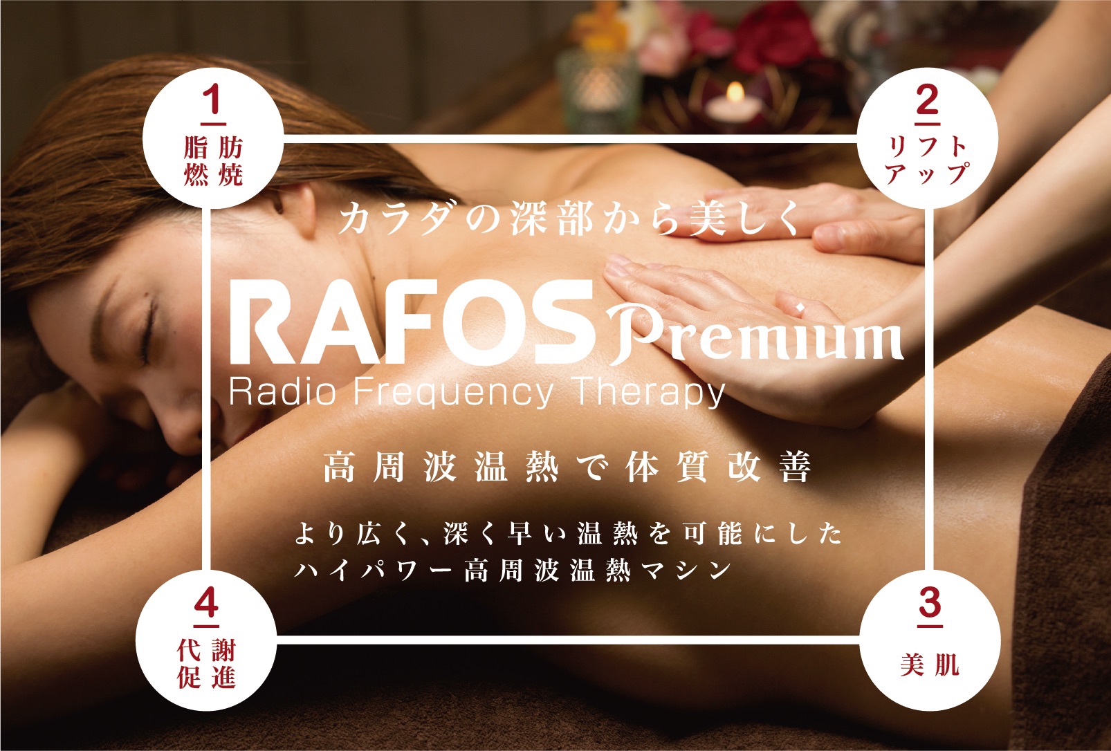 最高峰ラジオ波 Rafos ラフォスプレミアム | Ma-Beaute