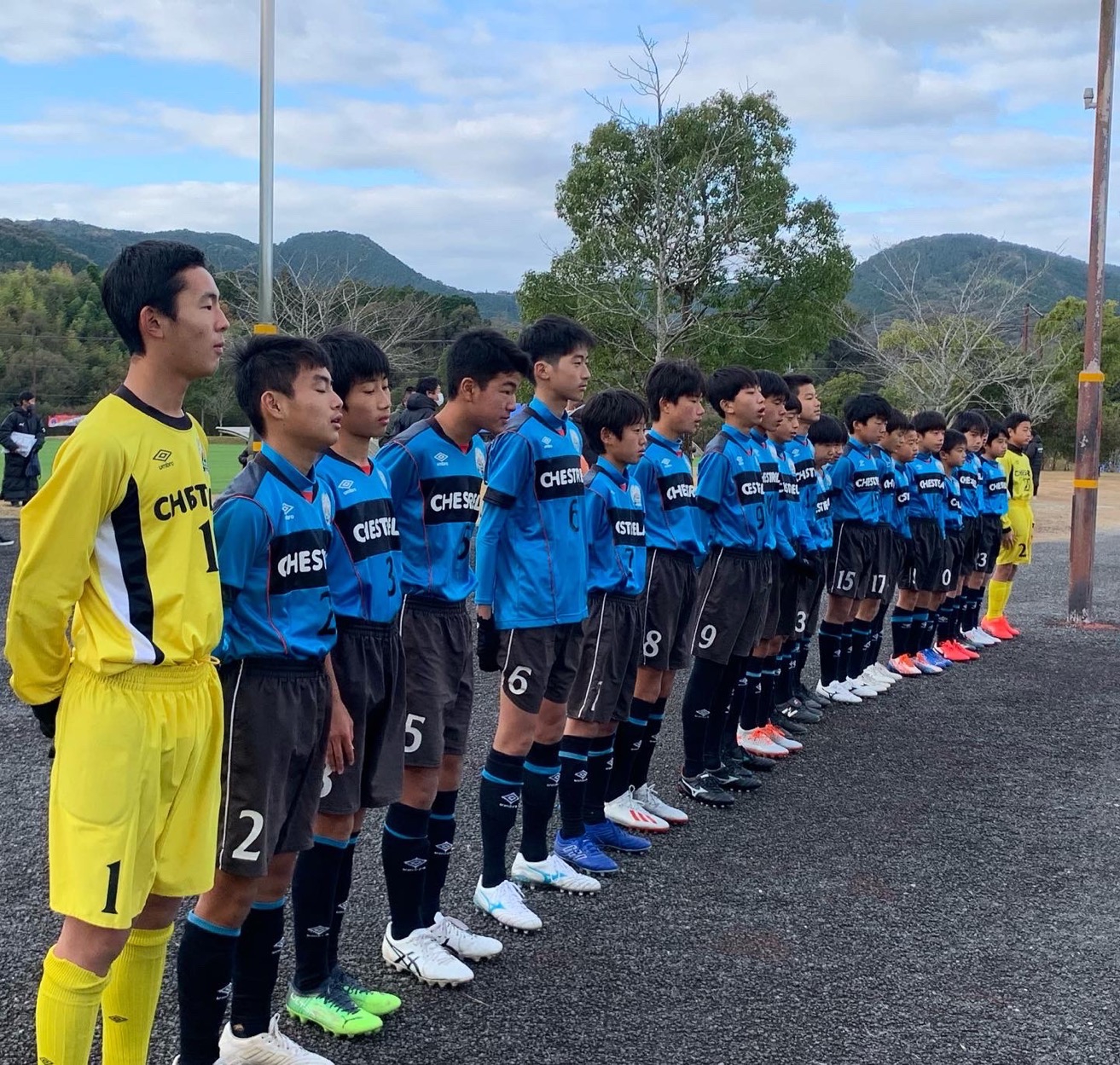 九州クラブユース U 14 鹿児島県新人大会 チェステレラ鹿児島
