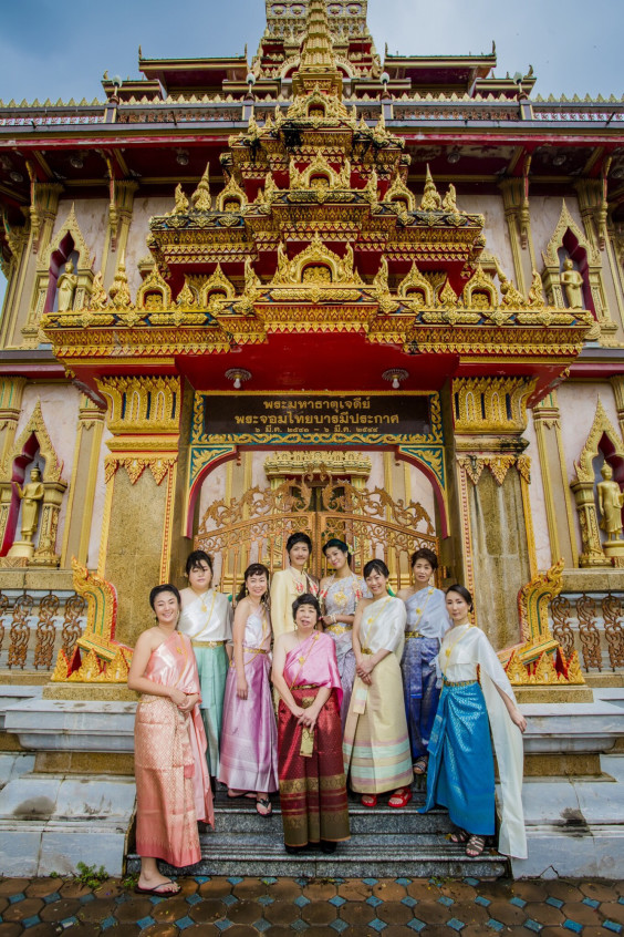 ウェディングドレスは着ない タイの民族衣装を纏って 海外挙式を叶えるin Thailand Phuket Marriage Project