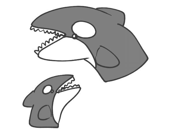 シャチの鍋つかみ Chy A Ymn シャチの鍋つかみ Chy A Ymn