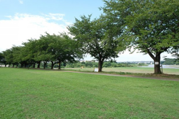 厚木 相模川三川合流地点河川敷 q太郎神奈川湘南店