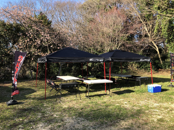 里山公園近くにお花見できる場所ができます q太郎神奈川湘南店