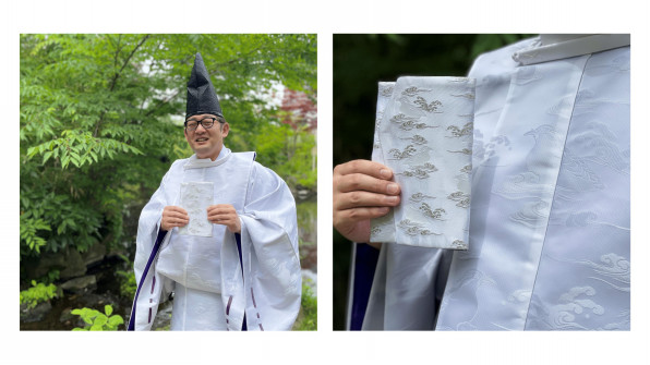 御朱印帳袋 授与のお知らせ 善知鳥神社 参拝のすゝめ 公式