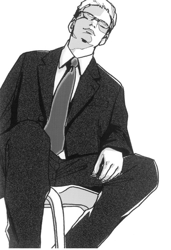 モノトーンメンズイラスト Apollo Design Lab モノトーンメンズイラスト Apollo Design Lab