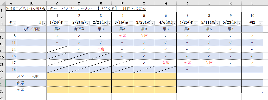 済 Excel 大きい表をa4サイズに収めて印刷する方法 楽に 楽しくを提供するパソコン教室 Tolike