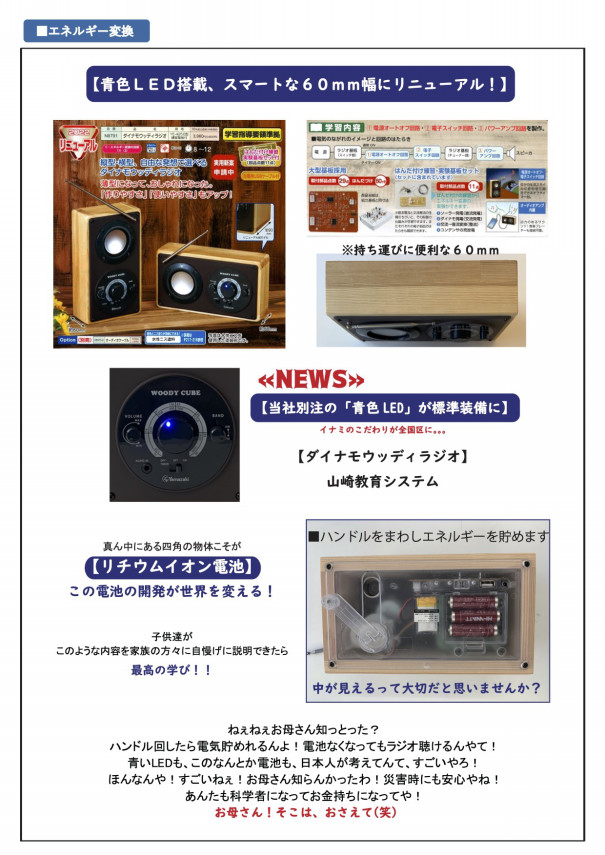 エネルギー変換 イ ナ ミ 教 材