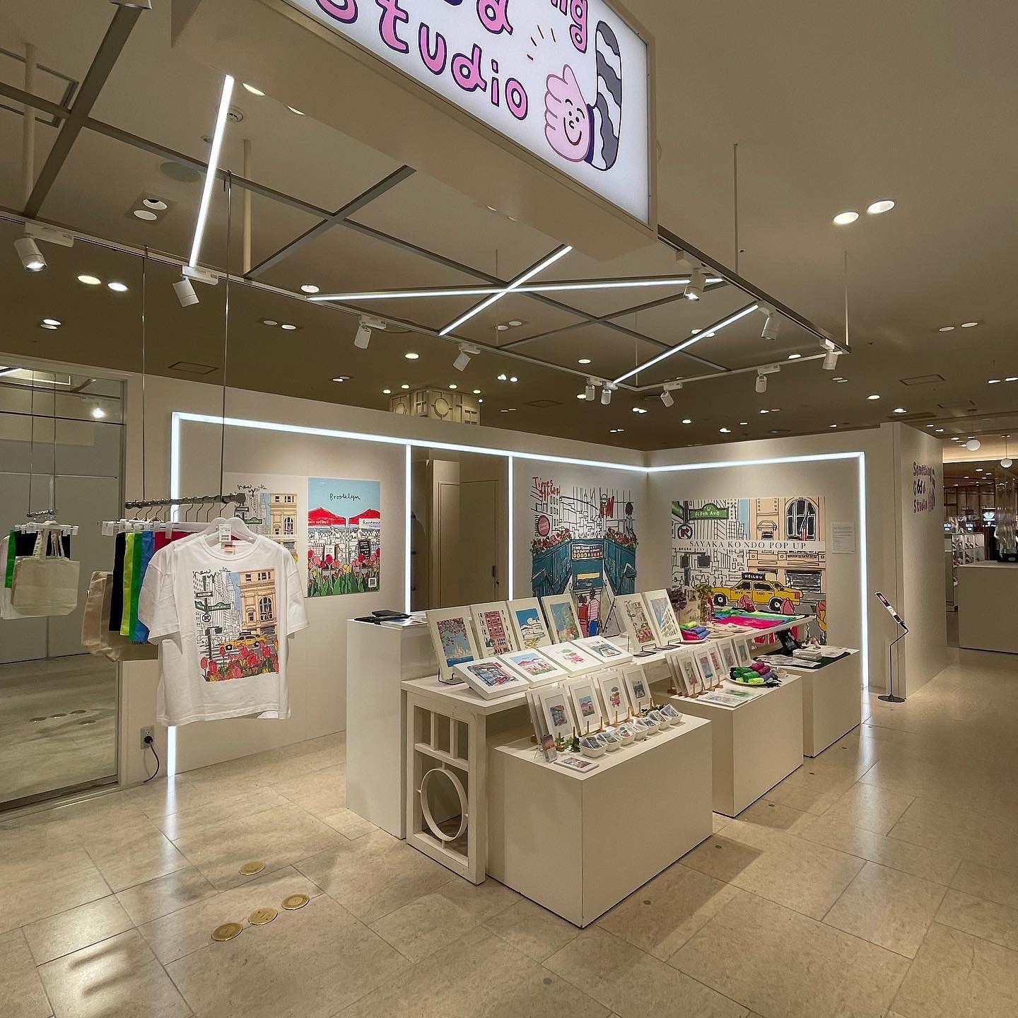 POP UP@阪急うめだ本店始まりました☺︎ | SAYAKA KONDO