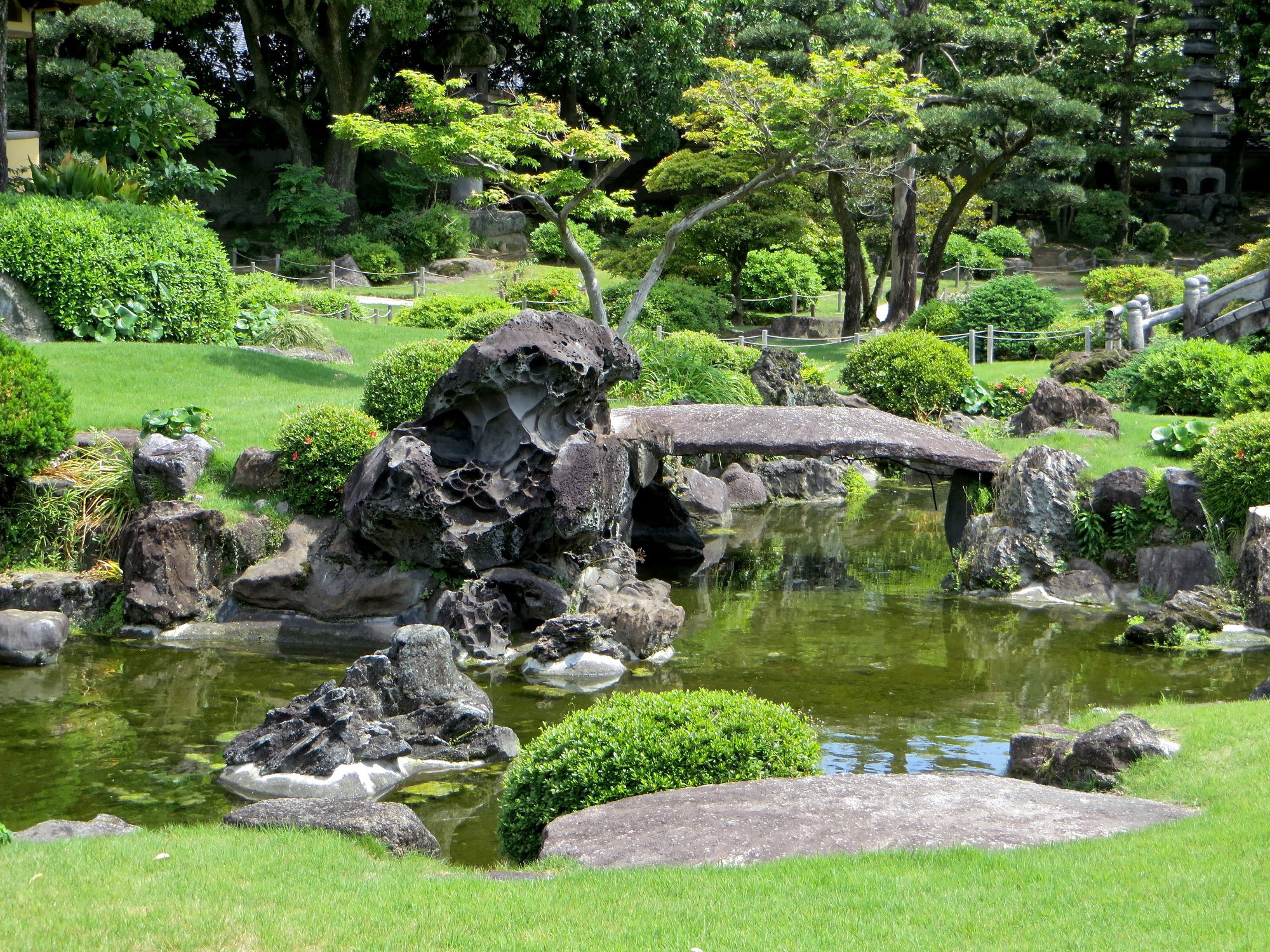 旧伊藤伝右衛門邸庭園」福岡県・”Kyu Ito Den emon-tei