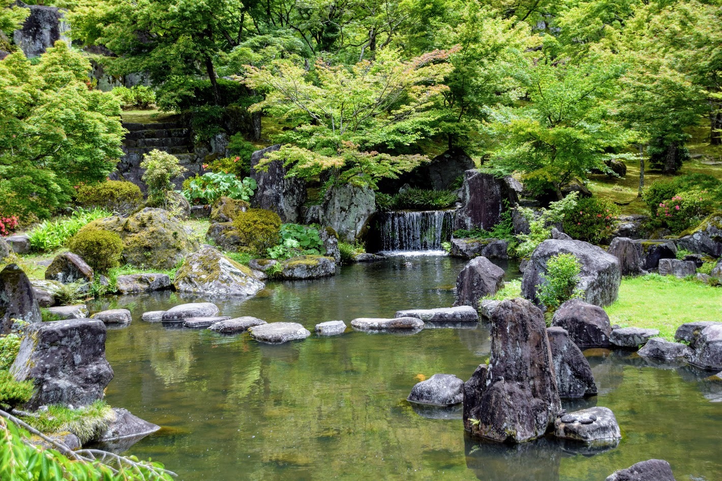 溪石園」大分県・“Keiseki-en” Oita-pref | 日本庭園 The japanese gardens
