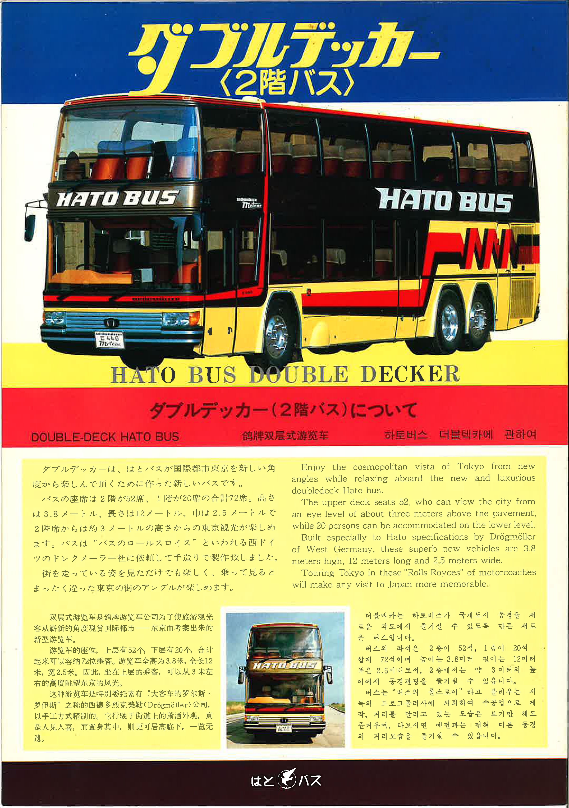 ダブルデッカー運行開始40年 | はとバスエージェンシー's Ownd