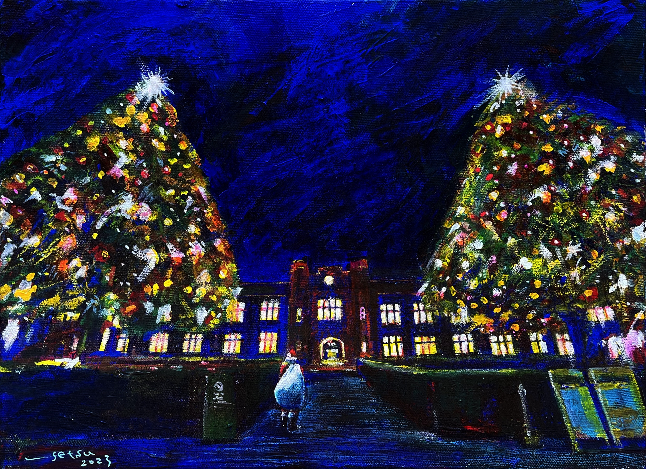 今年もCycad Brewingで展示しますクリスマス！ | せつはやと 旅行画家