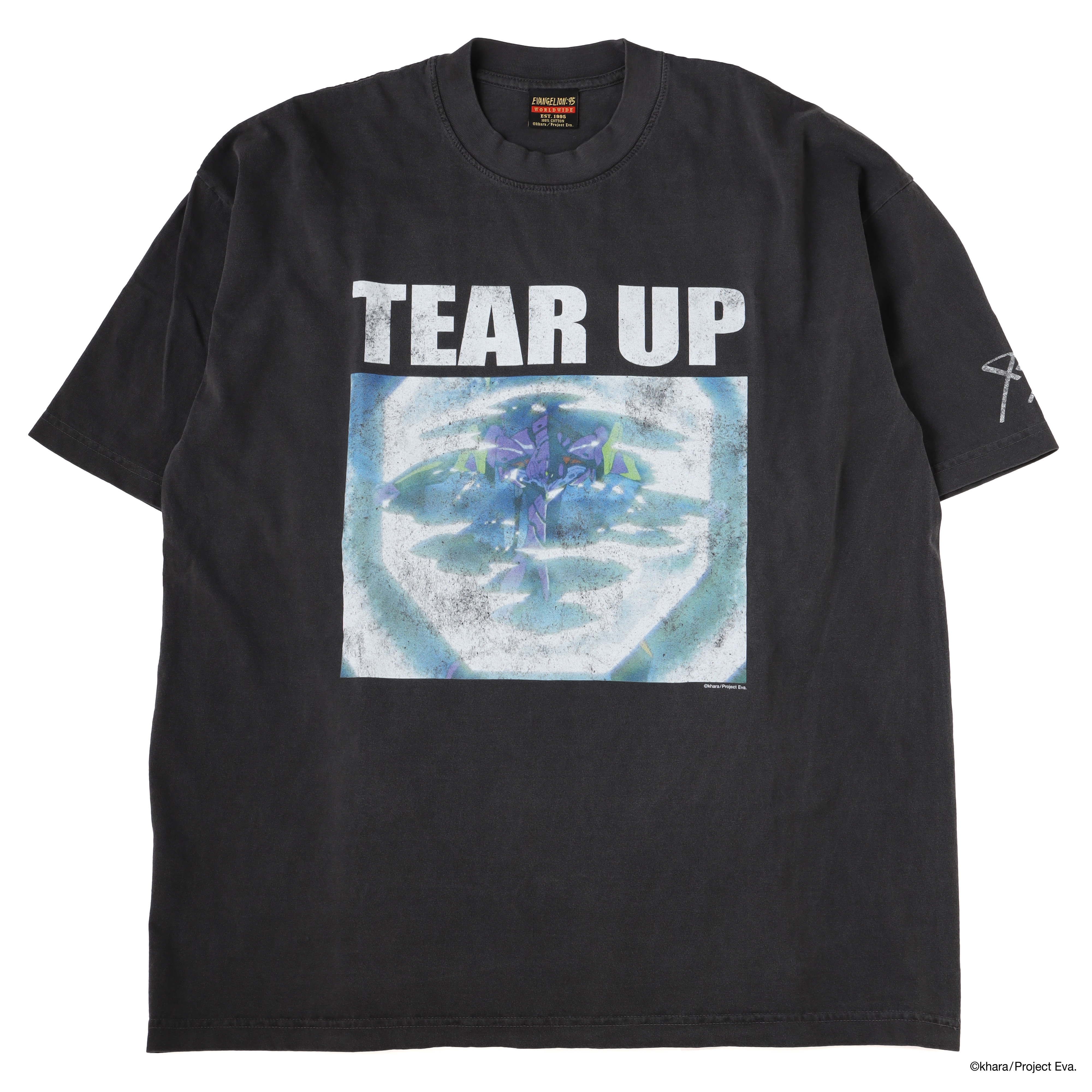 【未使用】EVANGELION:95　エヴァンゲリオン　Tシャツ　M　tear EVANGELION：95(エヴァンゲリオン：95) プリントTシャツ 0035