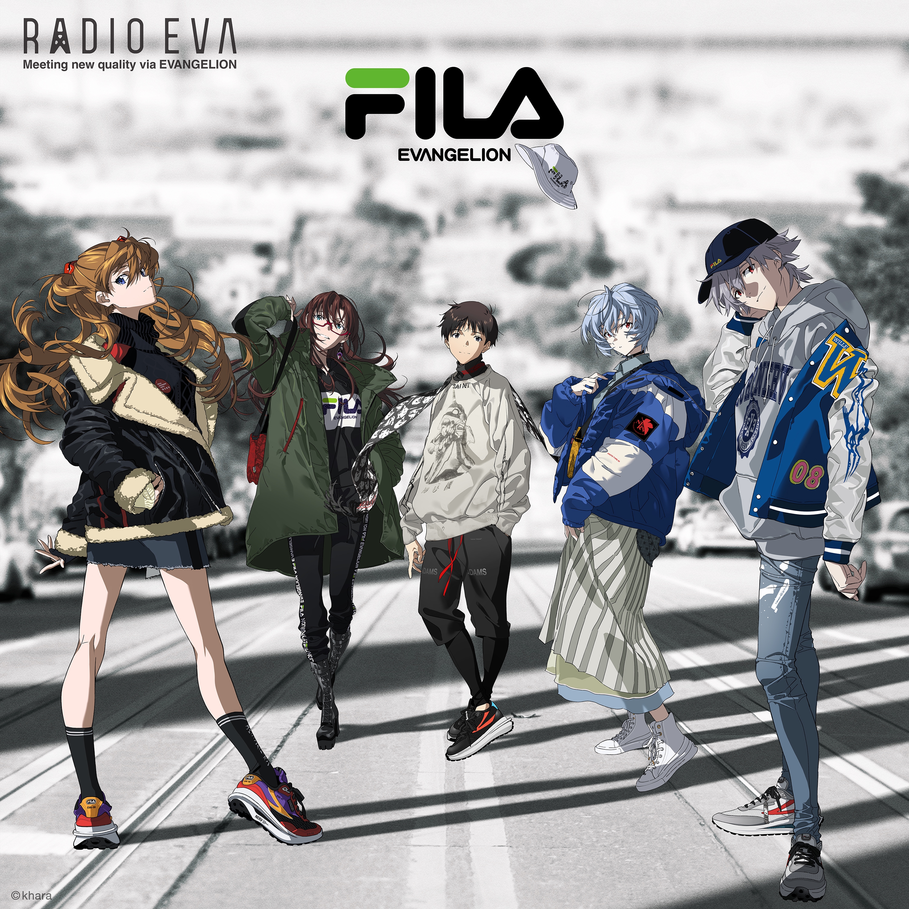 Radio Eva FILA エヴァンゲリオン リミテッド「Mark.09」-