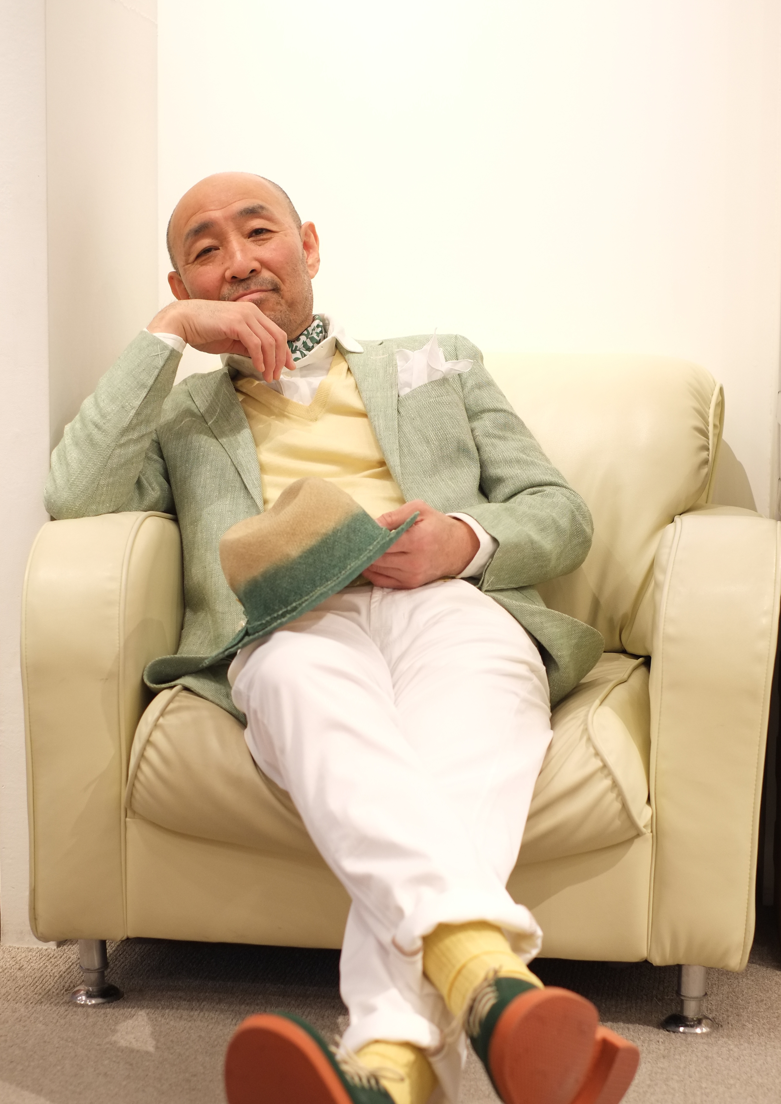 BOGLIOLI】春の装い・シャーベットカラーのシルクリネン素材ジャケット