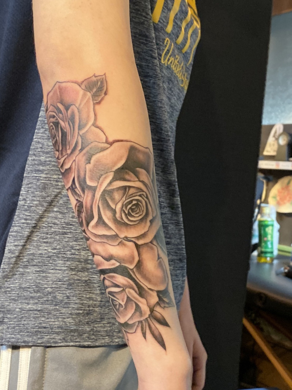 バラ | 水琉梵天TATTOO STUDIO 無限, image size:960x1280