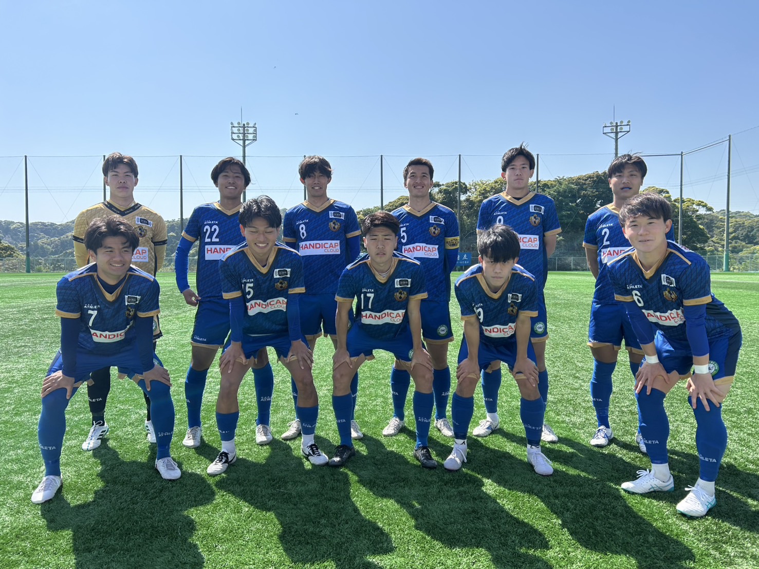 青山学院大学体育会サッカー部 選手支給移動着