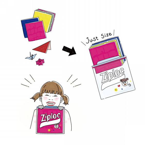 Ziploc あなたの家事力 買い取ります ジップロック副業キャンペーン Ikula Illustration