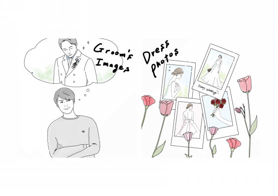 ゼクシィアプリ イメージ違いを回避 へアメイクリハに持って行くべき ひみつの6つ道具 Ikula Illustration ゼクシィアプリ イメージ違いを回避 へアメイクリハに持って行くべき ひみつの6つ道具 Ikula Illustration