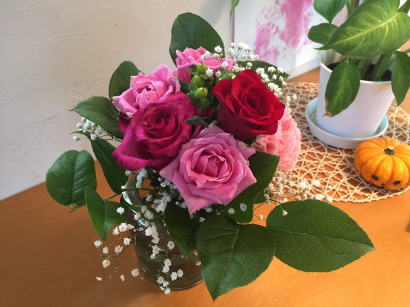 薔薇と野の花と 薔薇編 おんがくとアートのきょうしつ T Co 薔薇と野の花と 薔薇編 おんがくとアートのきょうしつ T Co