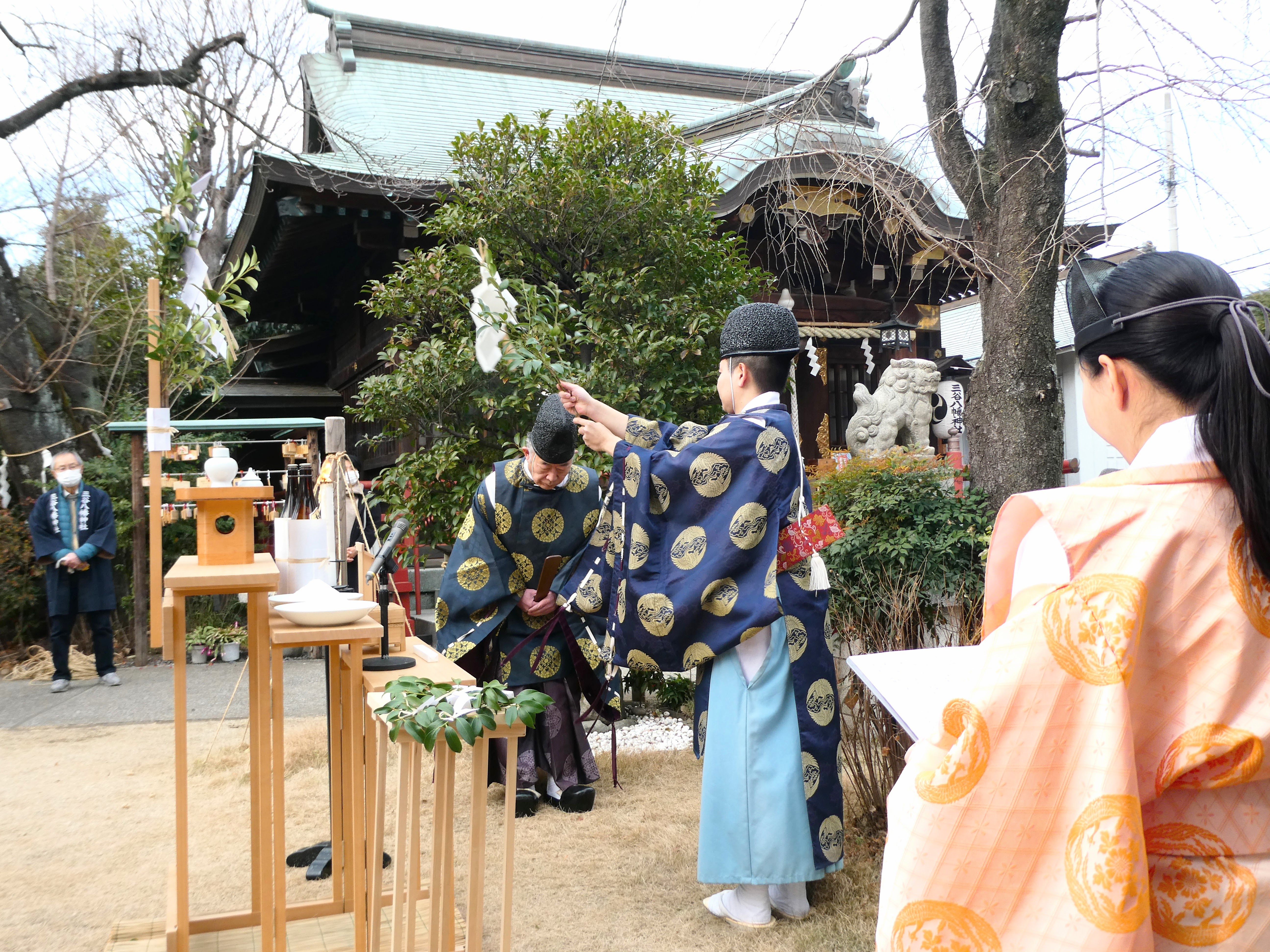 令和7年 門松どんと焼祭のご報告と今後の祭典のご案内 | 三谷八幡神社
