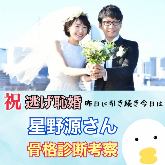 続 祝 逃げ恥婚 平匡さんこと星野源さんの骨格タイプは Skeletoncolor 骨色ちゃんねる