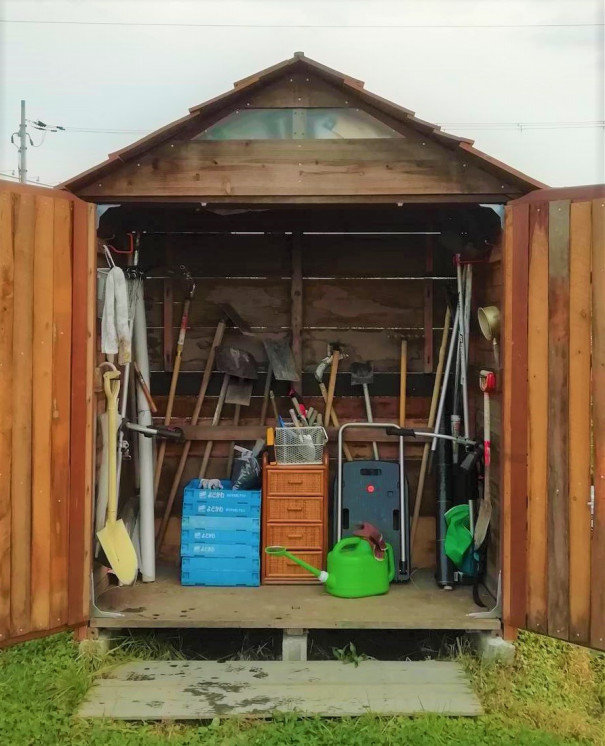○傑作！廃材リメイク・農機具小屋＠たね農園のご紹介○ | 前田家住宅主屋