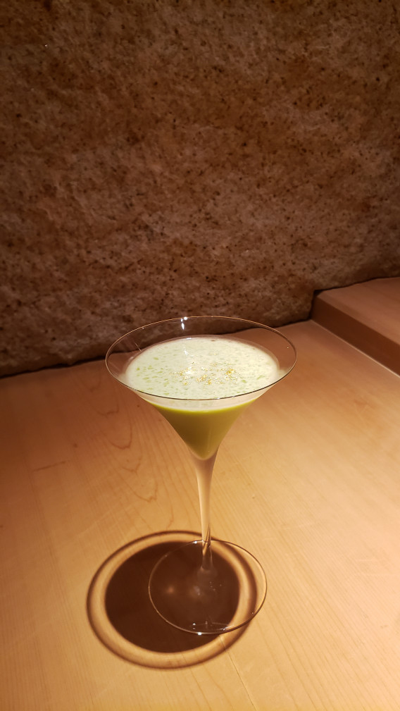 抹茶カクテル 赤坂 和風bar 結 Yui