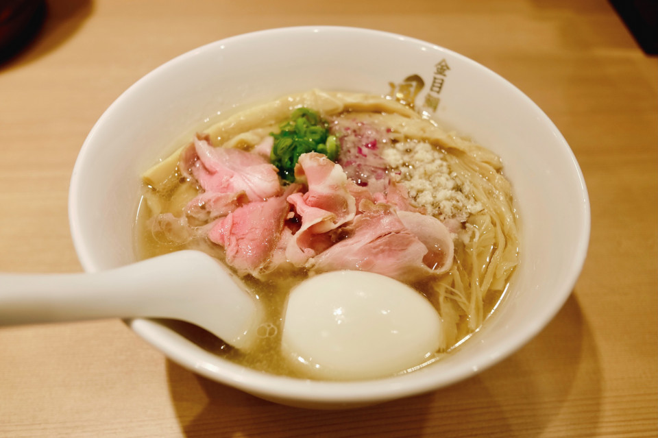 らぁ麺 鳳仙花 横浜店で 特製金目鯛らぁ麺 横浜