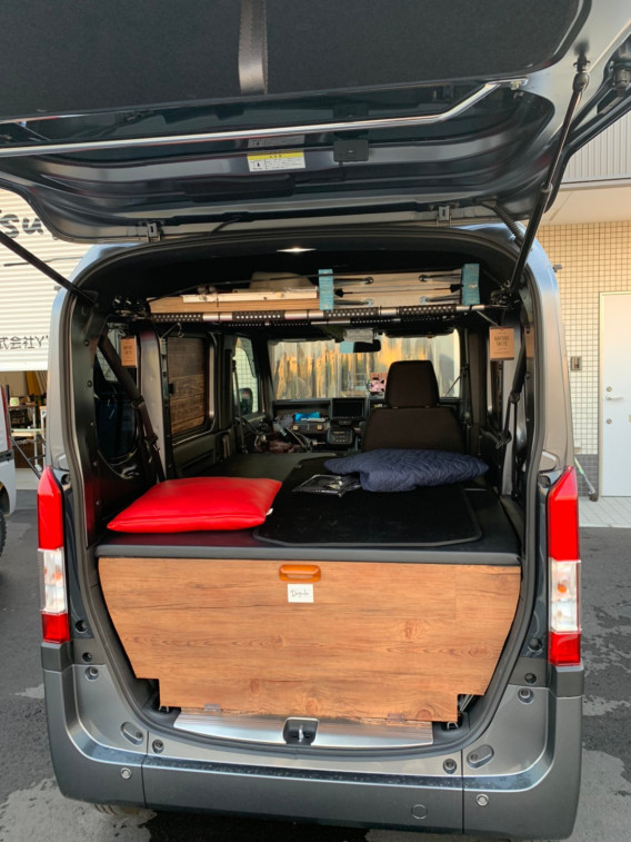 車中泊ベッド N Van Diyパーツ工房 Dotsubo