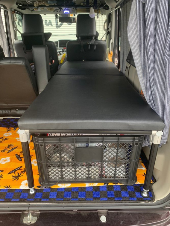車中泊ベッド エブリイワゴン Diyパーツ工房 Dotsubo