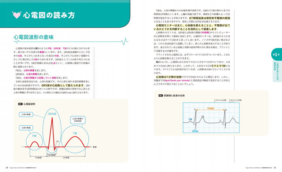 読んで動ける心電図 年5月臨時増刊号 エキスパートナースweb