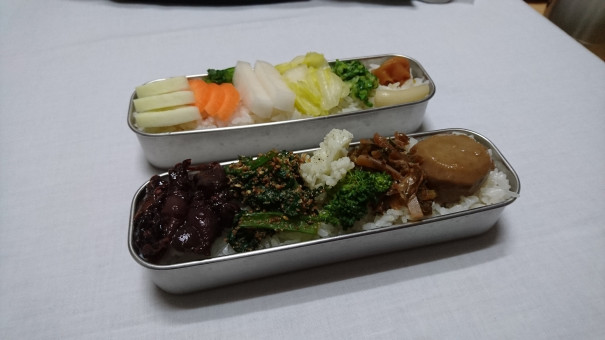 ホタルイカの佃煮弁当 ぽかぽか