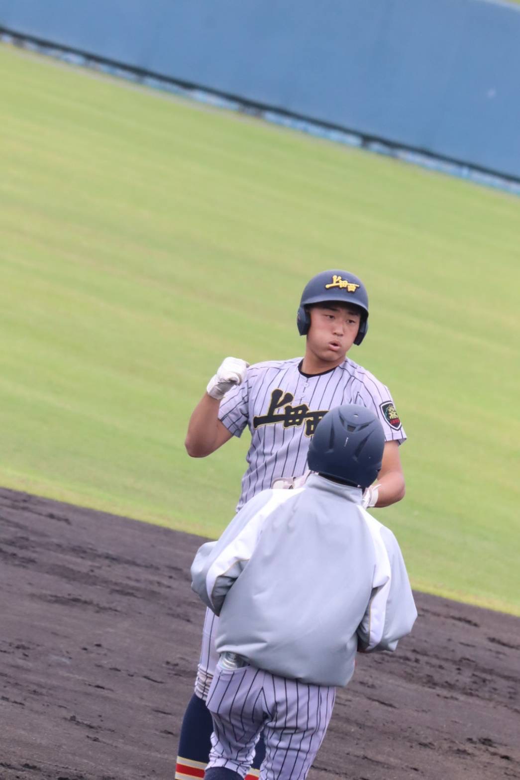 中古】長野県 上田西高校 硬式野球部 グラウンドコート グラコン