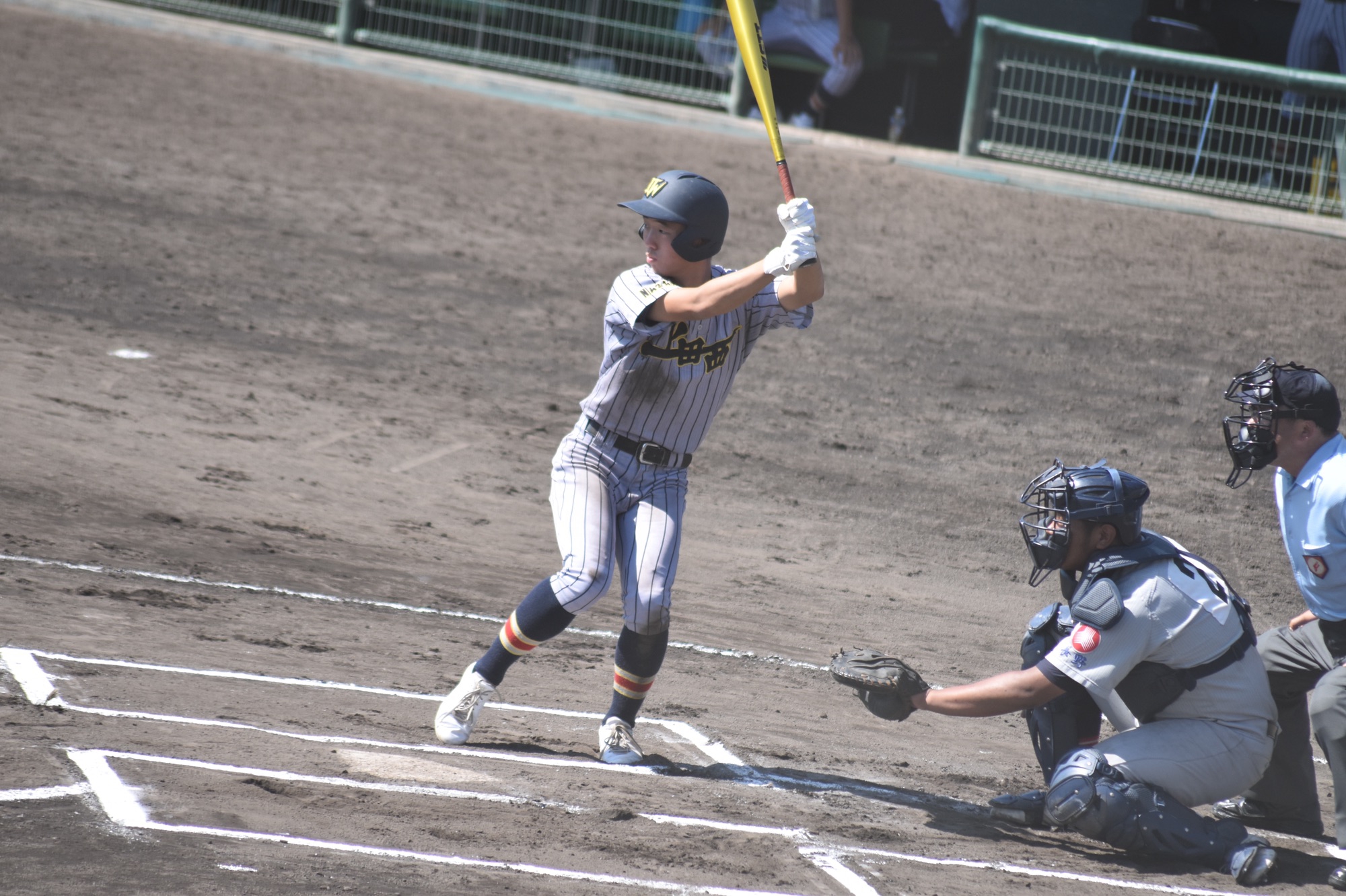 上田西高校硬式野球部公式戦用（旧） - 野球