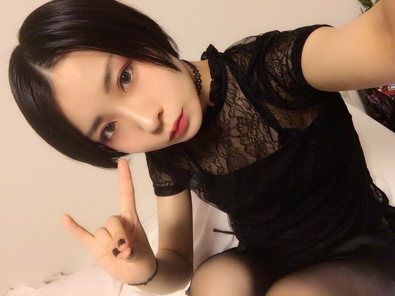 コスプレイヤー 接写 