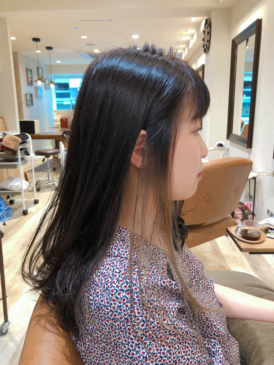 ロングヘアにオススメのインナーカラー Gaku Kojima