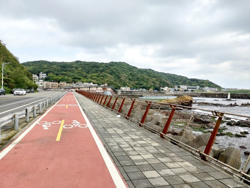 2022年2月深澳～八斗子～基隆～台北サイクリング⑦自転車で望海