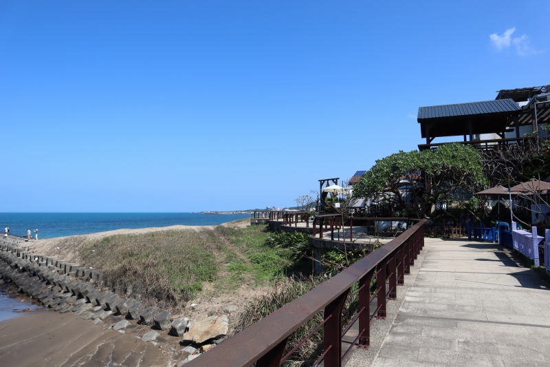 2021年2月淡水から金山まで・北海岸サイクリング②淺水灣の海辺の