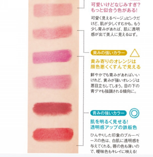 肌色別似合わせチーク リップ Shin Usami The Make Up Lab