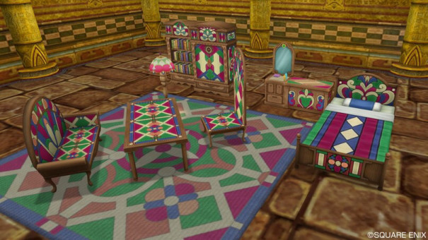 色飾りタイルの家具 光飾りタイルの家具 紹介と画像 どりーみぃカミラの神 ライフ