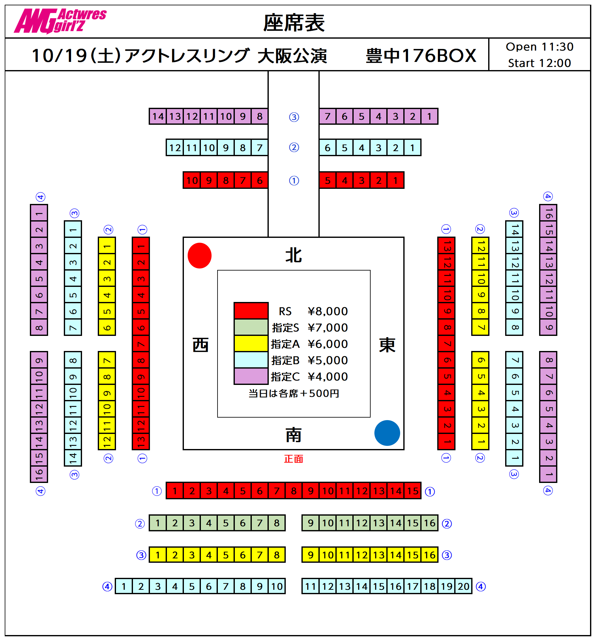 2024.10.19(土) / ACTwrestling 大阪公演 | Actwres girl'Z