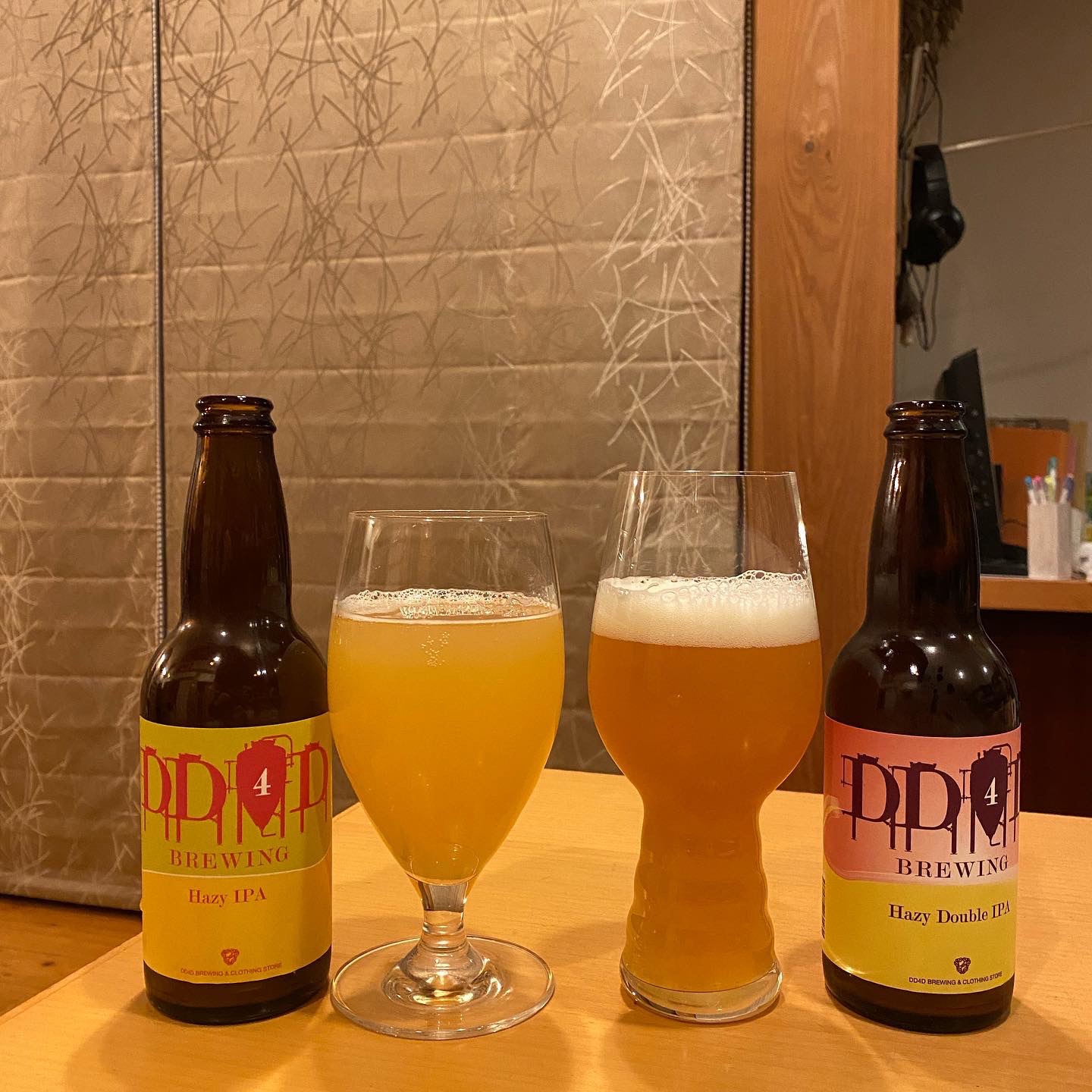DD4D対決！ Hazy IPA vs Hazy Double IPA outdoor and beers