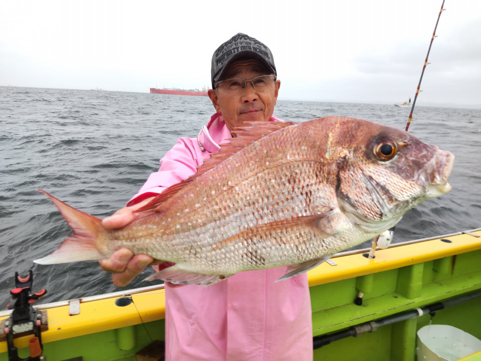 マダイ0.5~2kg 0‐1枚