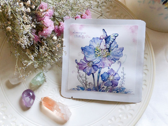 ハーブティーパッケージイラスト Nakano Ena