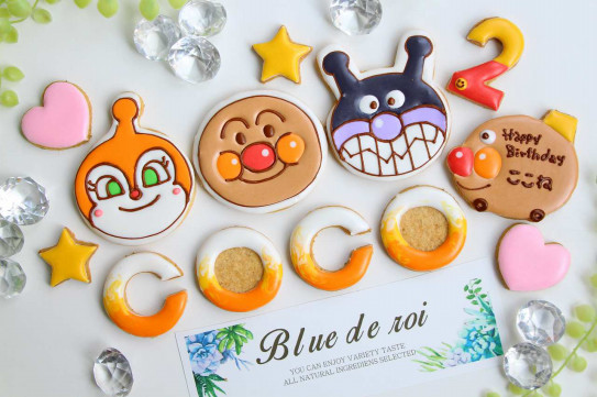 オーダーアイシングクッキー アンパンマンドキンちゃんバイキンマン Blue De Roi オーダーアイシングクッキー プチギフト ノベルティ専門店のブルードロワ オーダーアイシングクッキー アンパンマンドキンちゃんバイキンマン Blue De Roi オーダーアイシングクッキー プチギフト ノベルティ専門店のブルードロワ